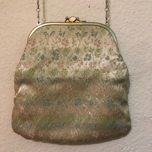 Vintage Floral Crossbody Bag